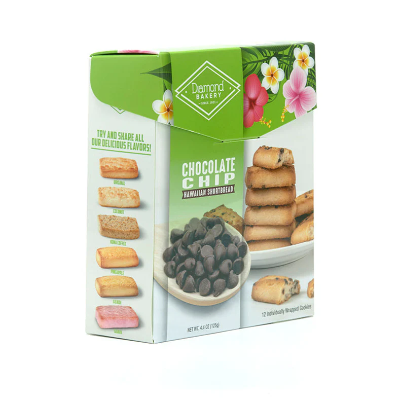 Hawaiian Shortbread Cookies, Chocolate Chip(4.4oz) - Image 3