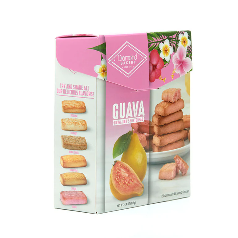 Hawaiian Shortbread Cookies, Guava (4.4oz) - Image 3