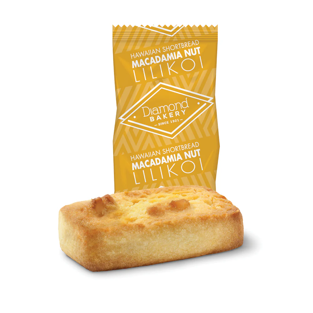 Hawaiian Macadamia Shortbread Cookies, Lilikoi (4.0oz) - Image 3