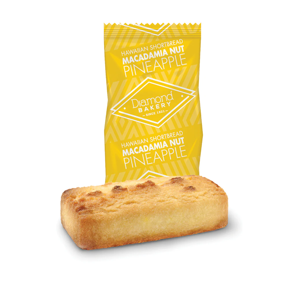 Hawaiian Macadamia Shortbread Cookies, Pineapple (4.0oz) - Image 3