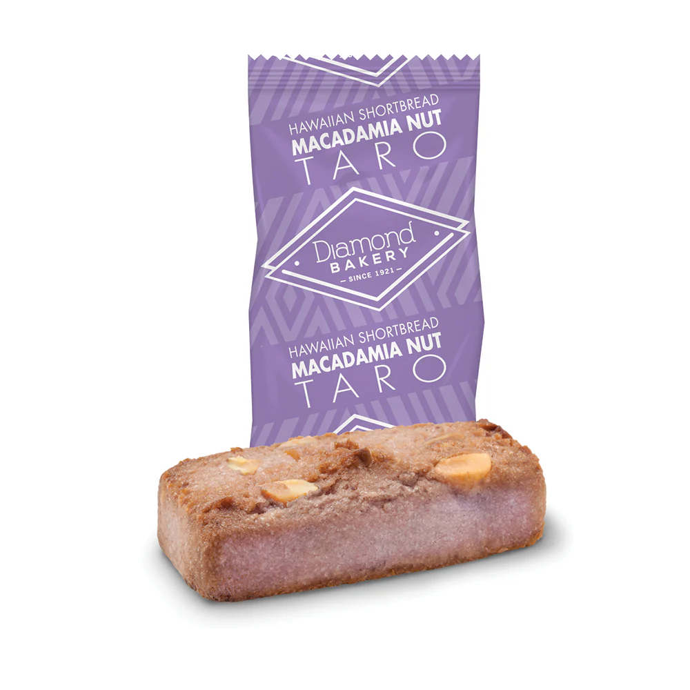 Hawaiian Macadamia Shortbread Cookies, Taro (4.0oz) - Image 3